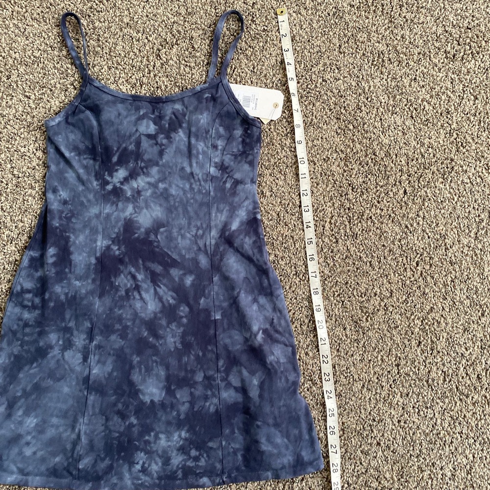 Billabong Easy on Me Tie Dye Cami Dress - Blue - Small - Picture 5 of 6